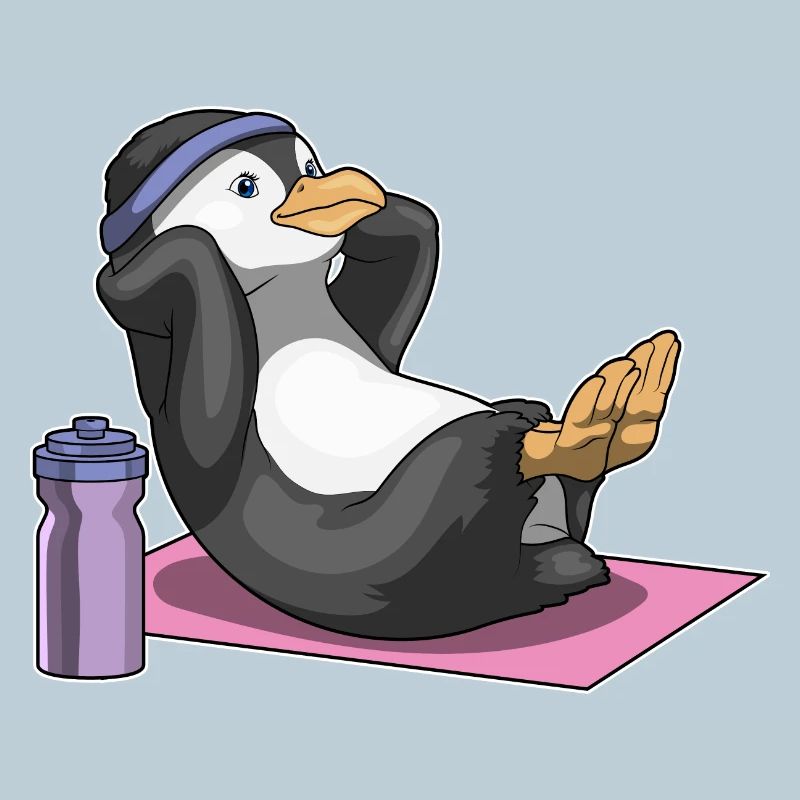 Penguin Abdomen Training Bodybuilding