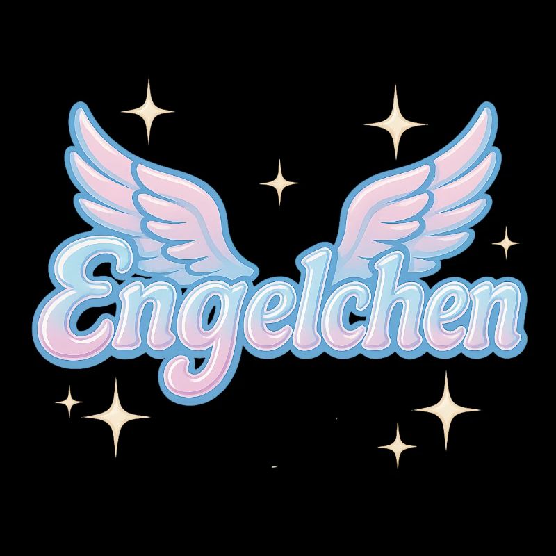 Engelchen / y2k statement spitzname design