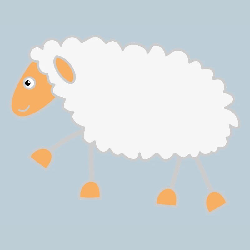 Lustiges Schaf