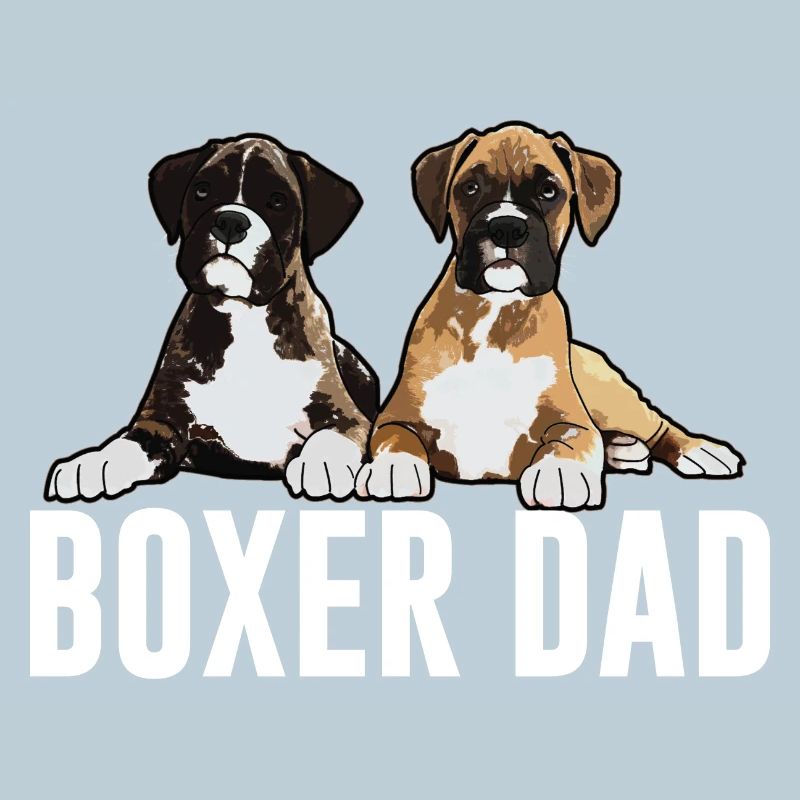 Boxer Hund Boxer Papa