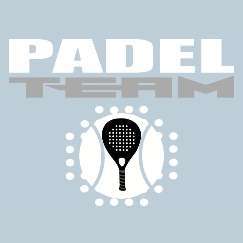 Conception de raquettes de padel avec un style moderne