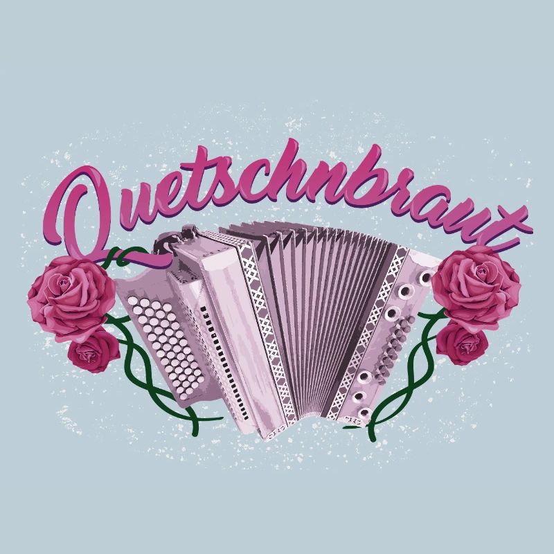 Squeeze Bride - Harmonica avec des roses
