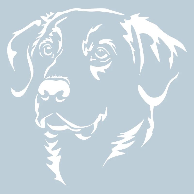 Labrador Kopf "Black Edition"