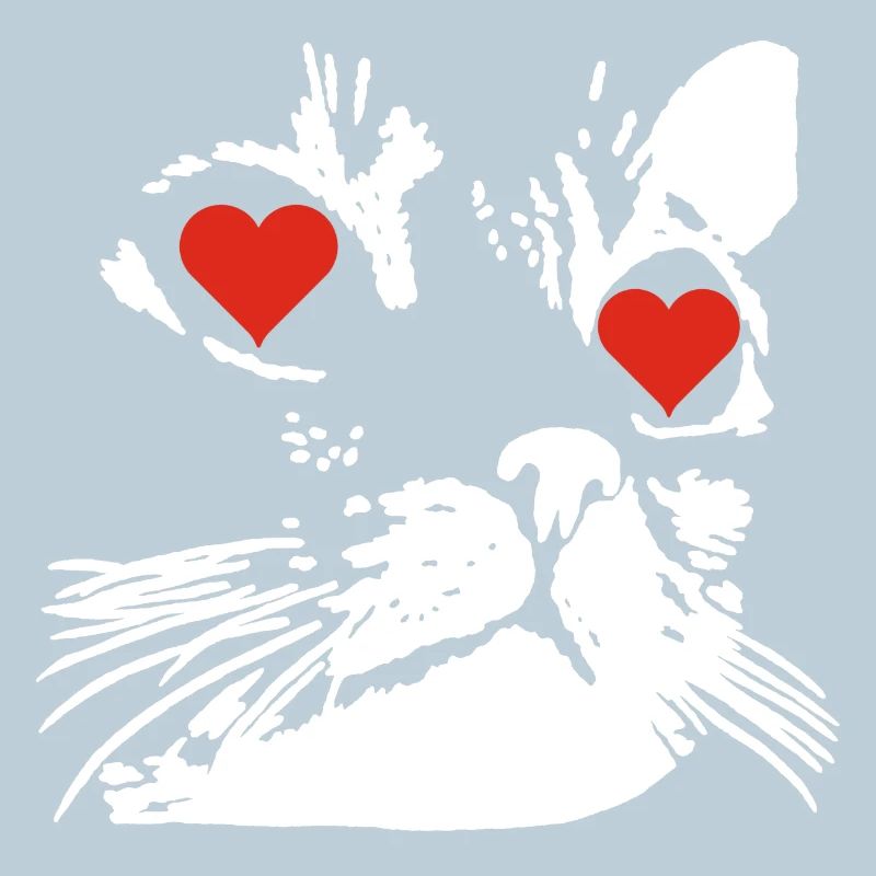 Un amour de chat blanc