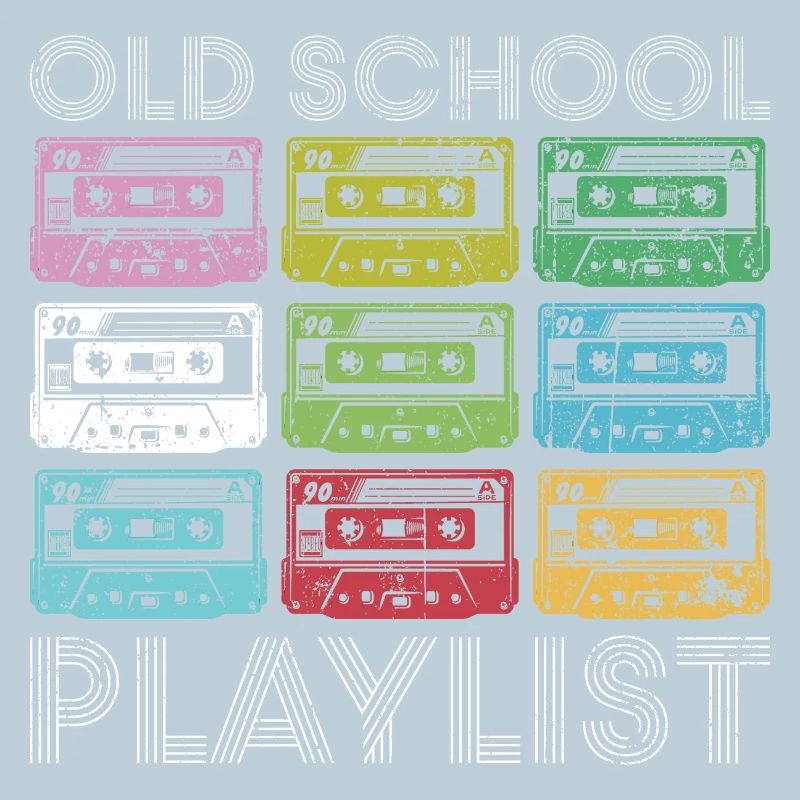 Tirage en grille de cassettes arc-en-ciel