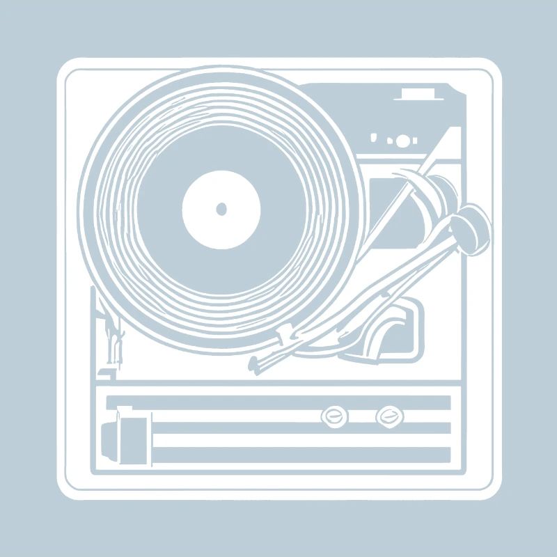 Retro Design Turntable