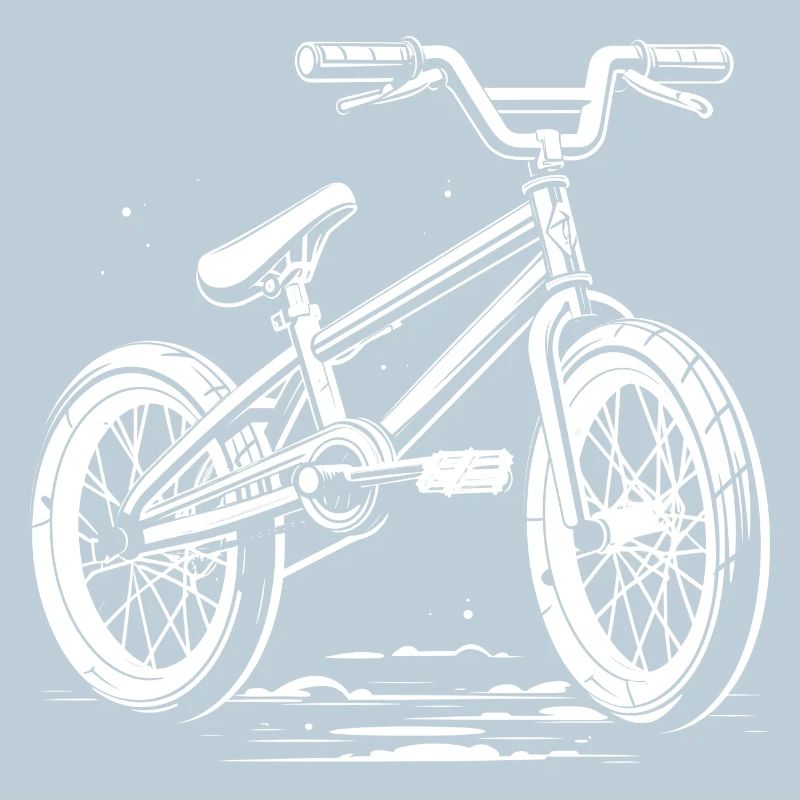 BMX Bicycle Drawing