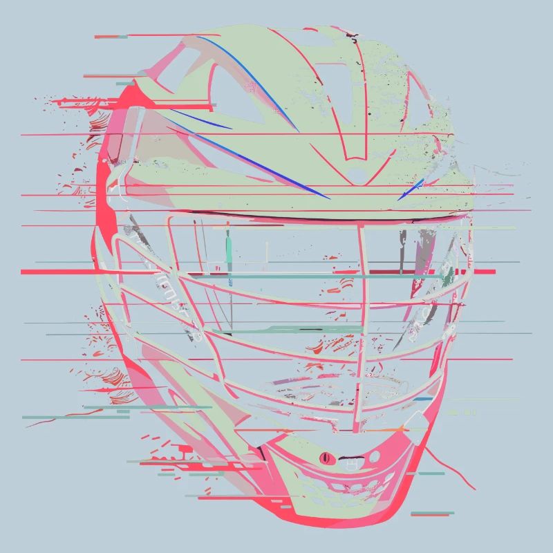 Lacrosse Helmet Graphic