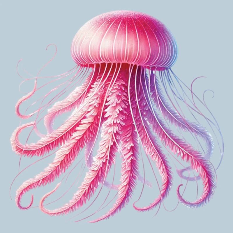 Méduse Créatures de la mer Carnaval Tentacules Méduse de feu