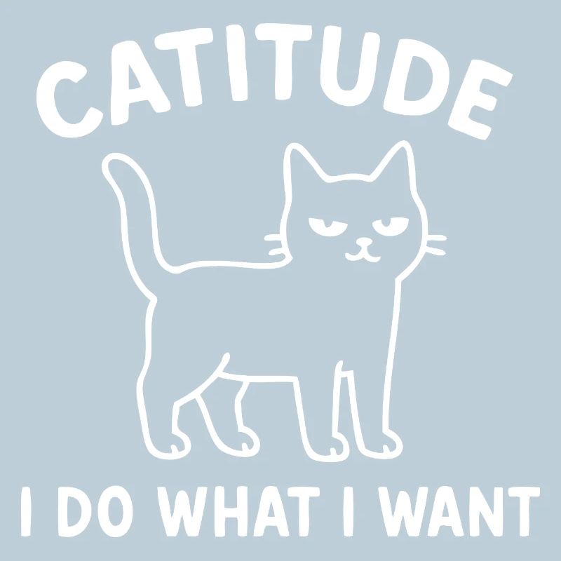 Catitude Cat Saying