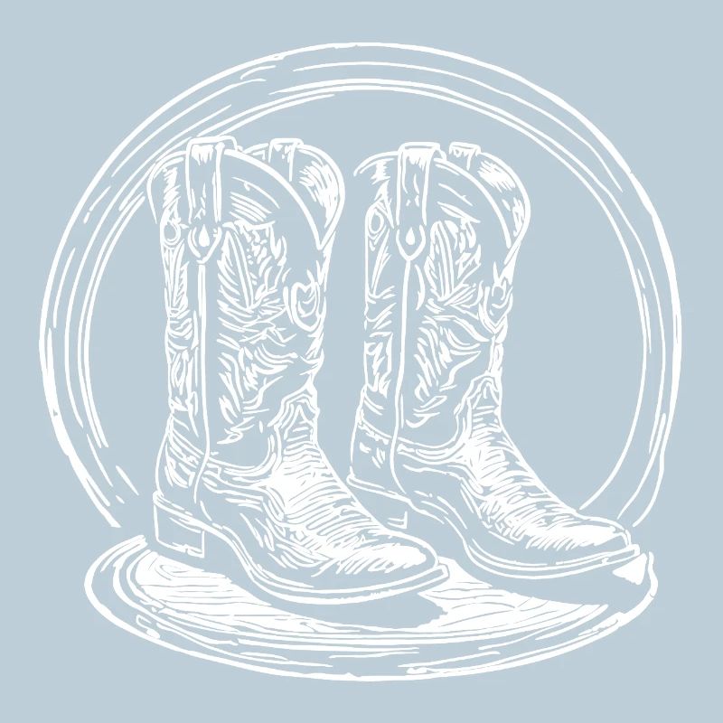 Western Boots Silhouette