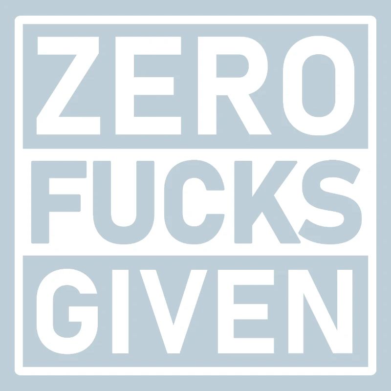 Étiquette d’avertissement de zéro enfoiré