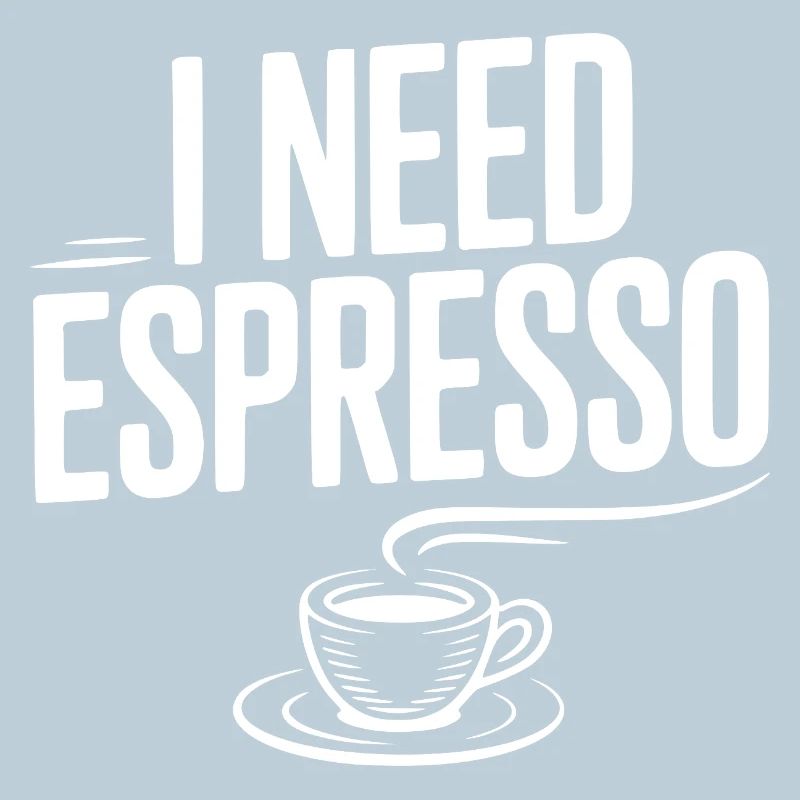 Ich brauche Espresso