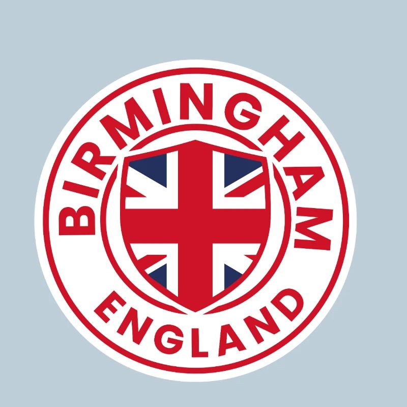 Birmingham-England-Wappenabzeichen