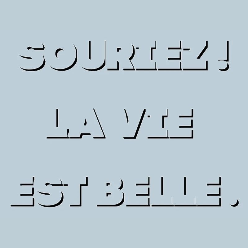 Neon Outline Typog Schwarz