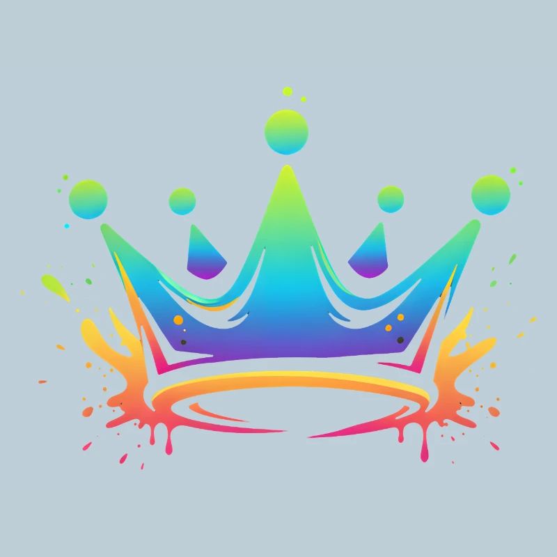 Rainbow Crowns Splash