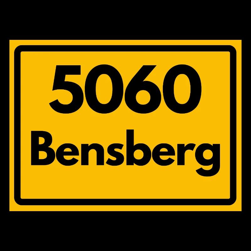 ALTE POSTLEITZAHL PLZ RETRO 5060 BENSBERG