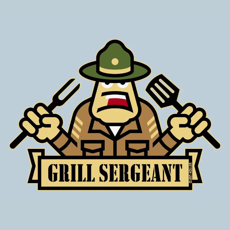 Grill Sergeant (Grillen / BBQ / Barbecue / Outl)