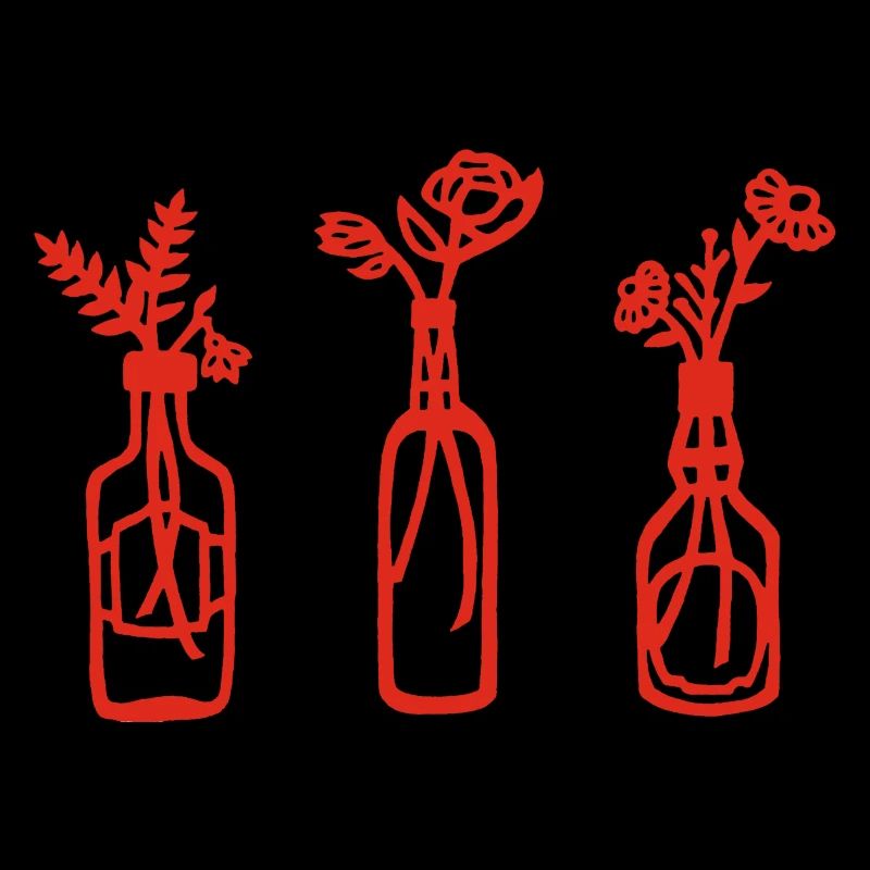 Natur in der Flasche (rot)