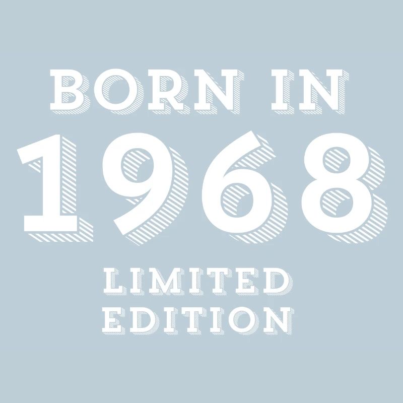 1968, 56 ans, année de naissance