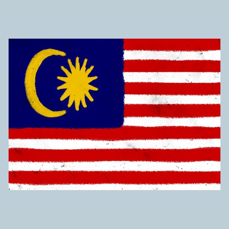 Flagge von Malaysia