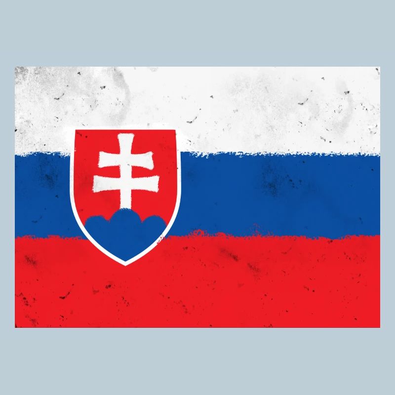 Drapeau de la Slovaquie
