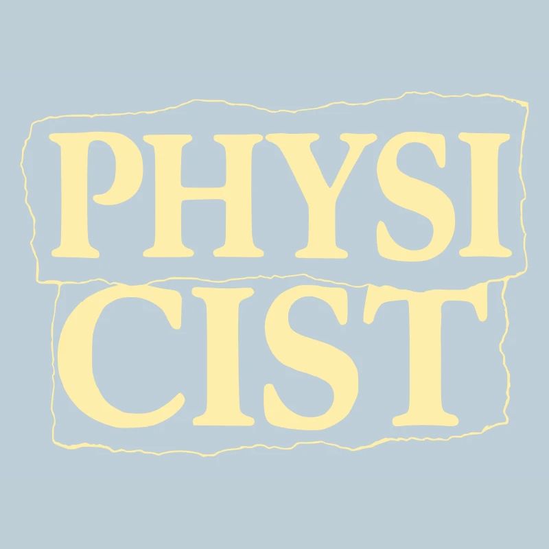 Conception d’étiquettes vintage Physicist