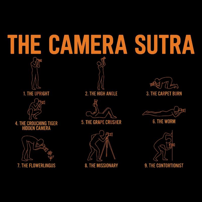 Le Sutra de la caméra – Design du photographe drôle