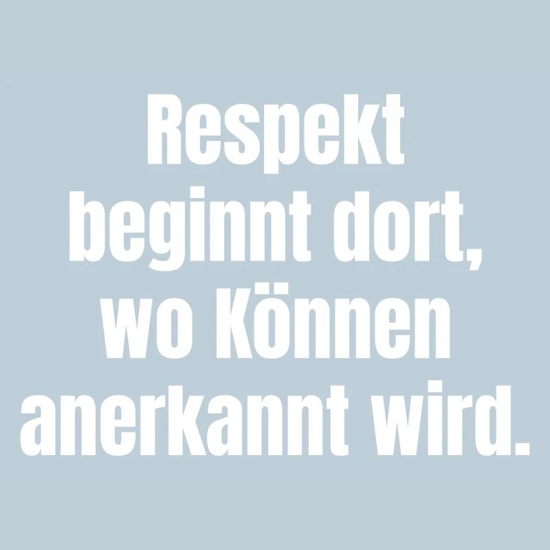 Respect through recognised skills