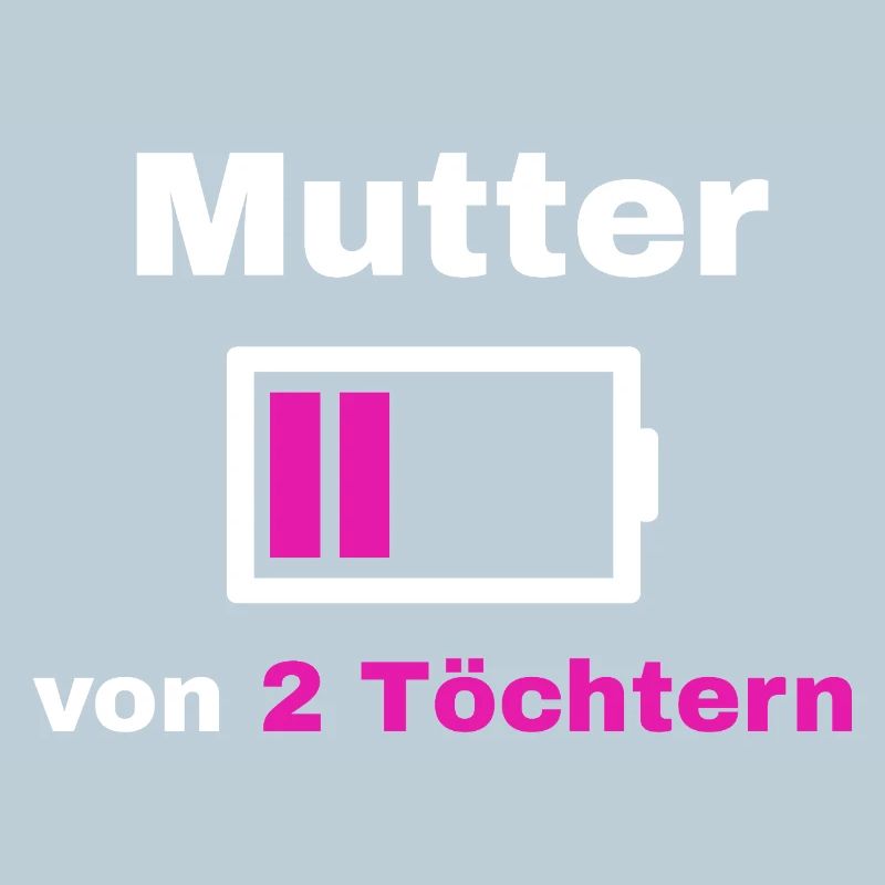 Mutter Tochter Spruch Stolz Mama 2 Kinder Geschenk