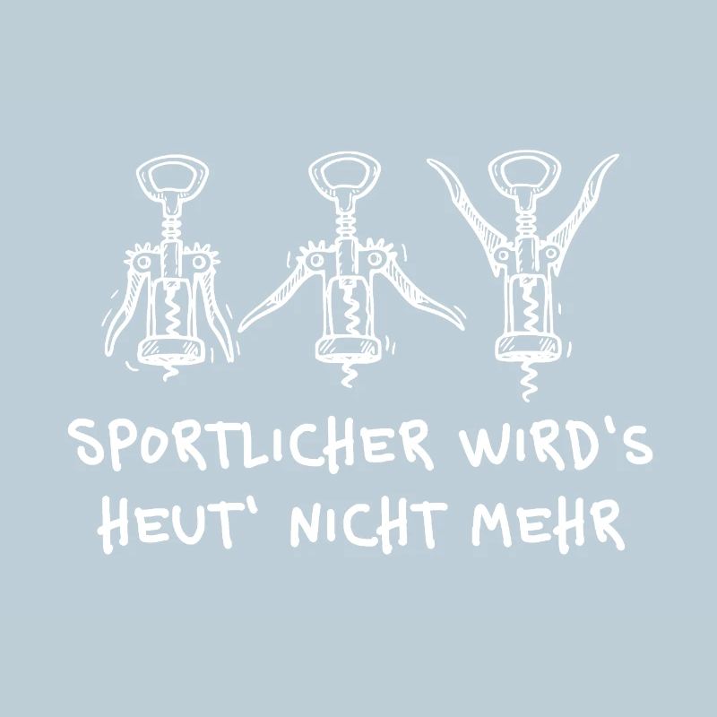 Korkenzieher Workout – Lustiger Bier Spruch
