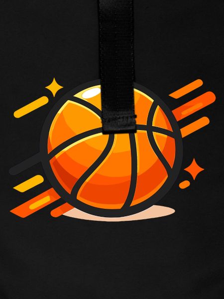 Dynamic Basketball Neon Orange