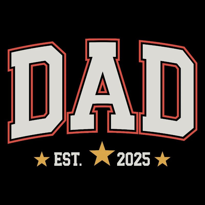Custom Dad Birthday Icon Design