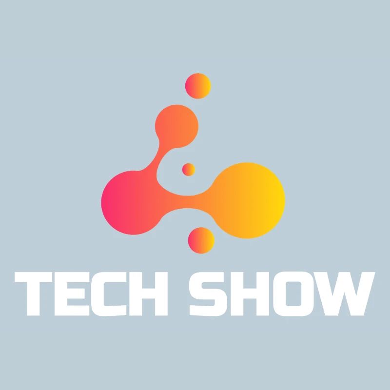 T-shirt néon Blob du Salon Tech