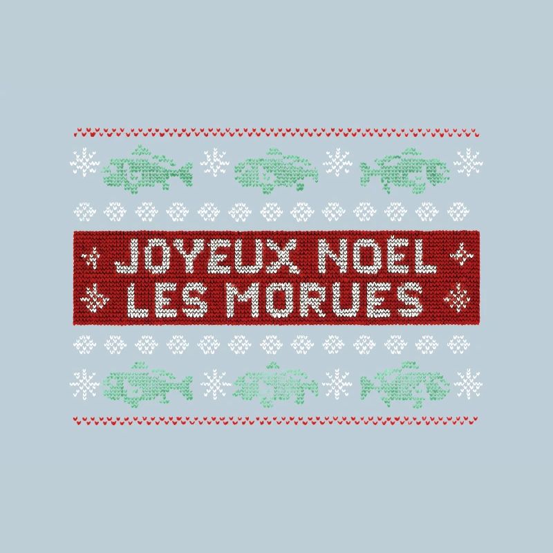 Morues de Noël vert