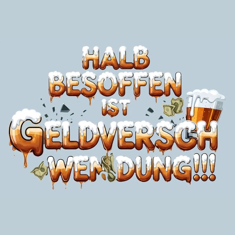 Half drunk is a waste of money