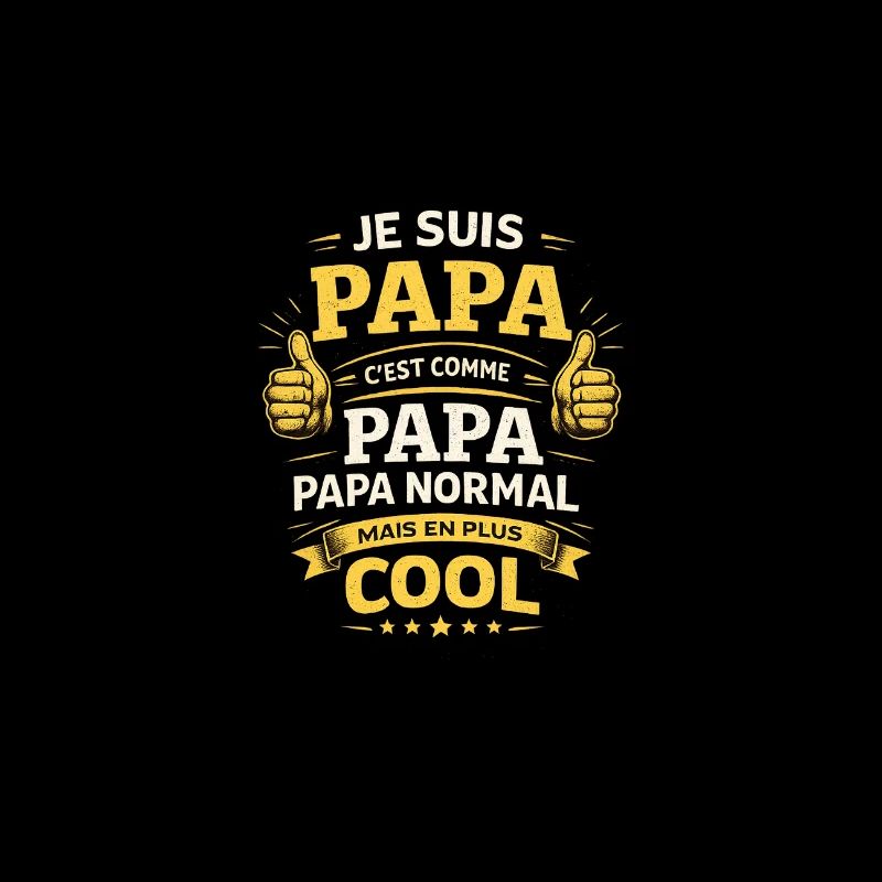 Normal dad but cooler