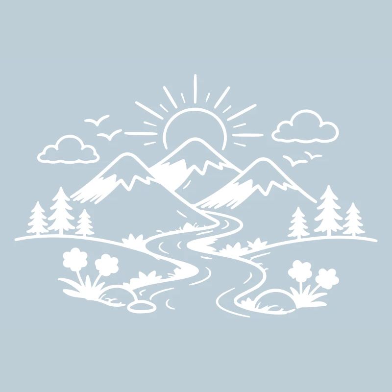 Berge Landschaft
