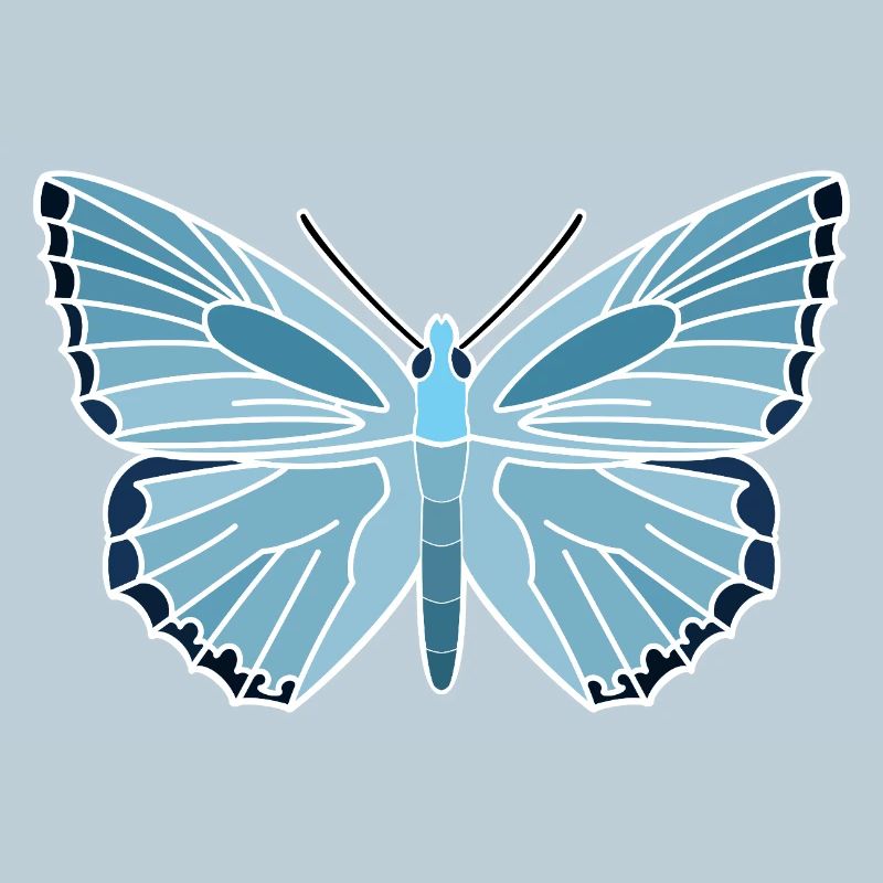Silver-green blue
