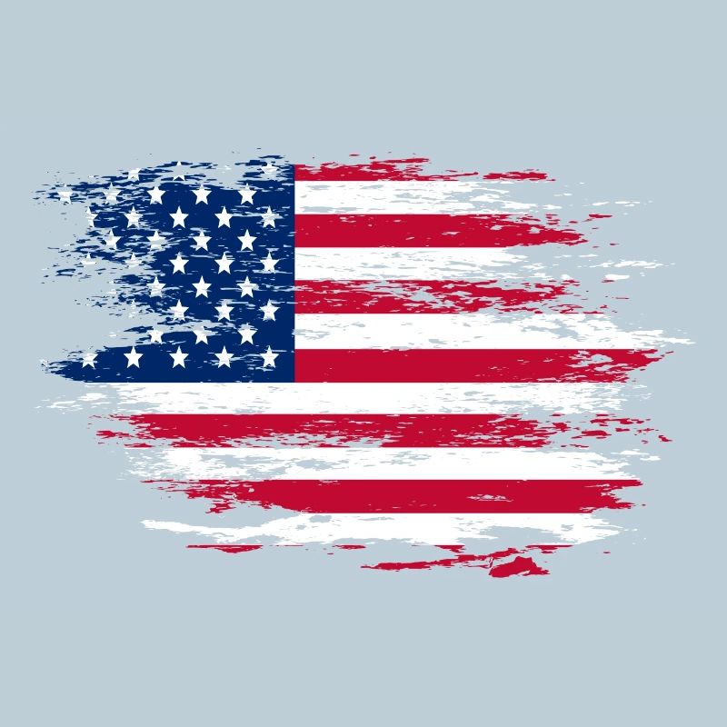 USA Flagge used