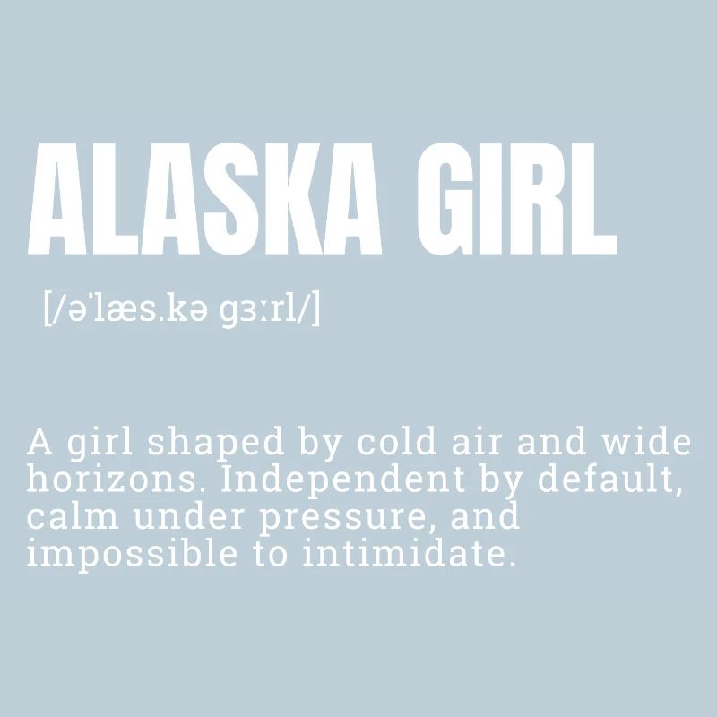 AlaskaGirl Bold Typography