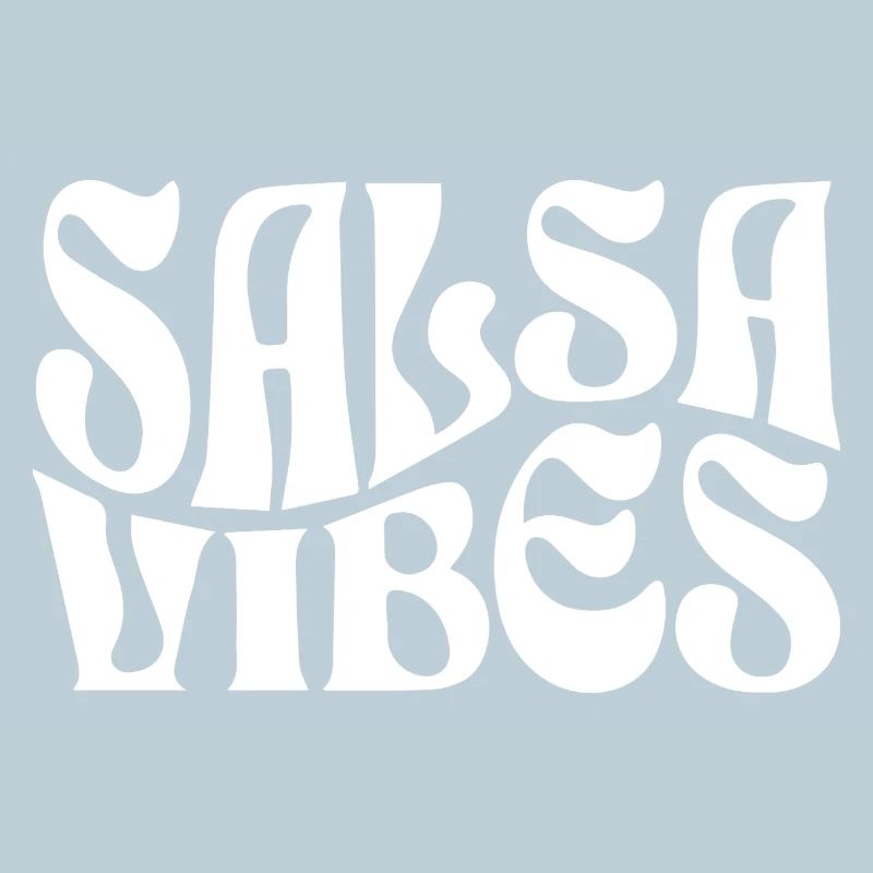 Salsa Vibes Retro Typografie