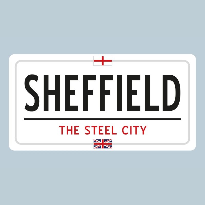 Panneau de la ville de Sheffield