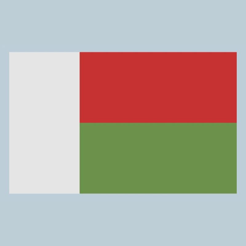 Madagaskar-Flagge
