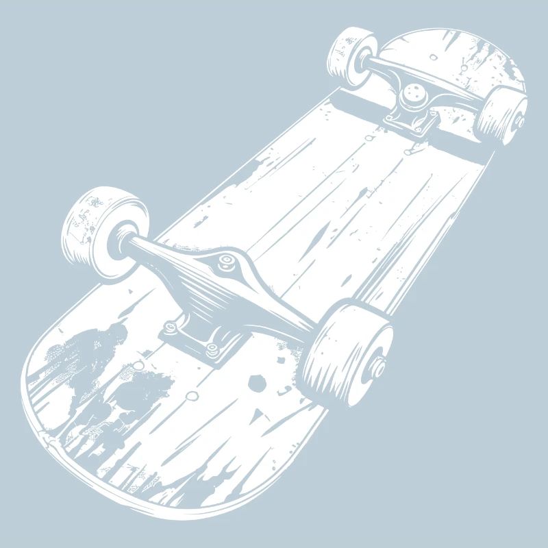 Skateboard Zeichnung