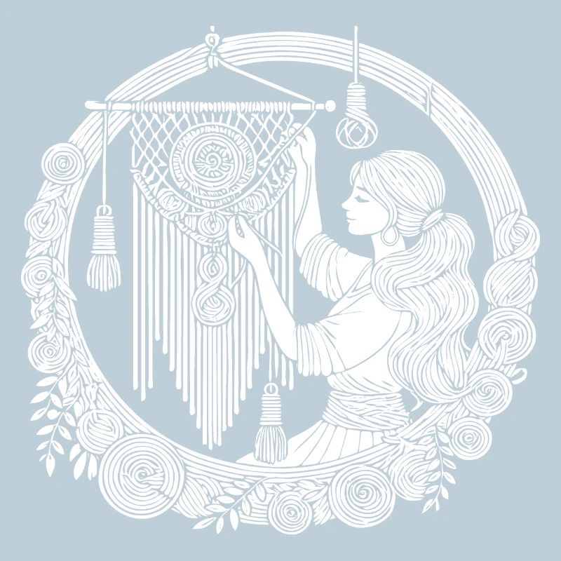 Design en macramé – Créativité et style bohème