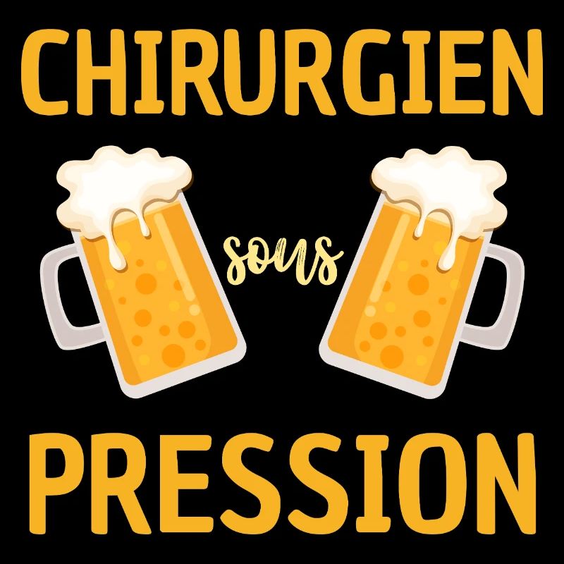 Pressure Surgeon Design Funny Beer
