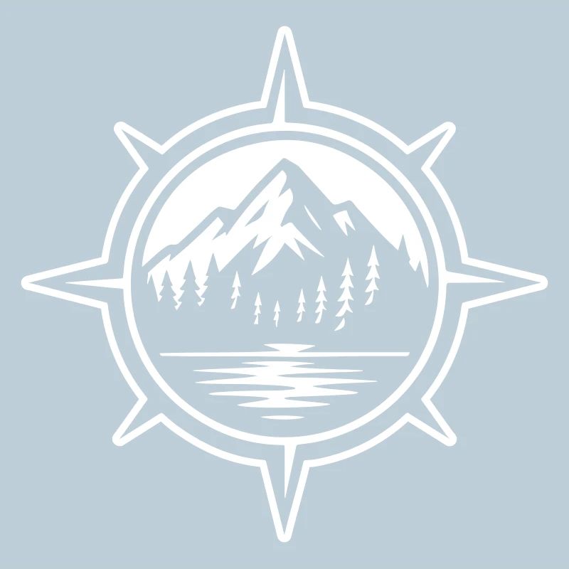 Mountains Compass Travel