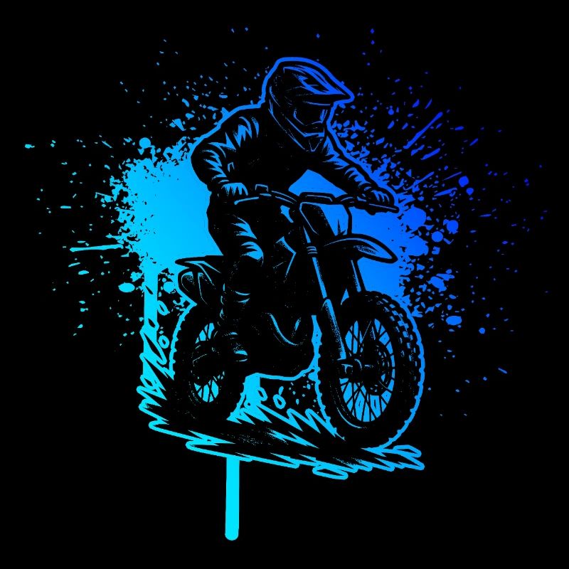 Characterful motocross design