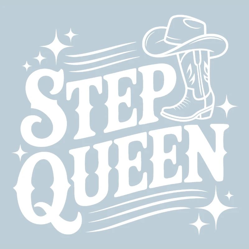 Step Queen Line Dance Cowboy Style